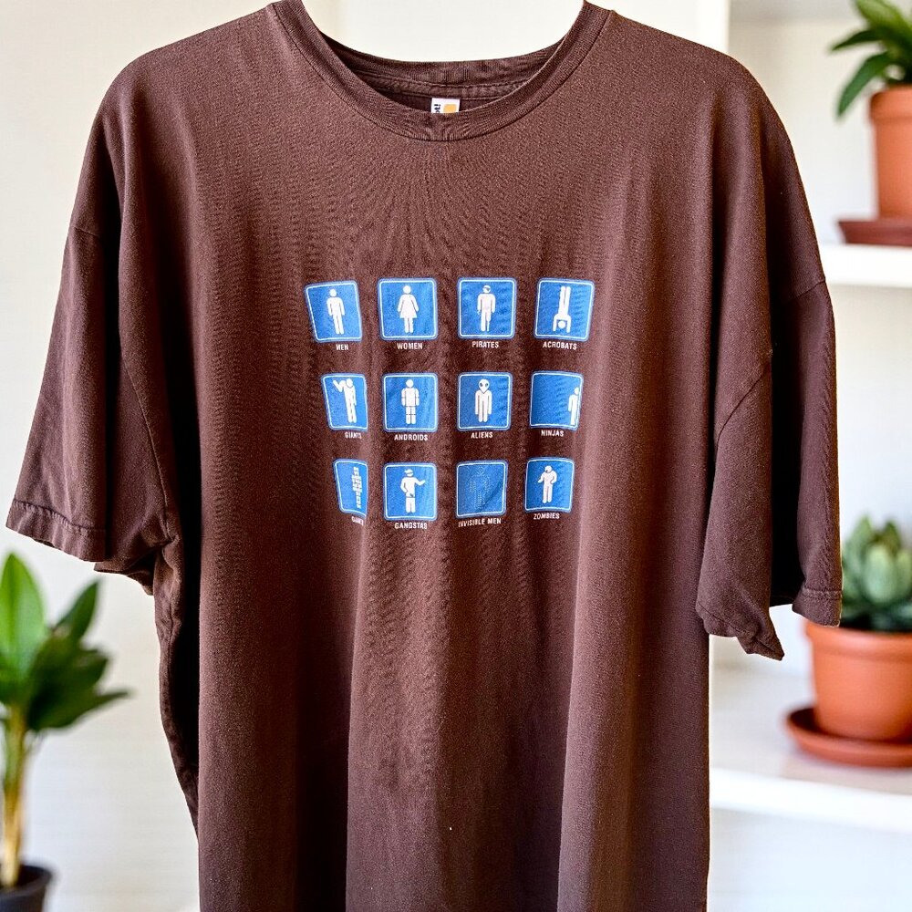 Shirt Woot Brown T-Shirt Funny Graphic Tee Humor Unisex rt Woot Brown T-shirt